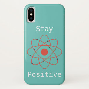 Capa Para iPhone Da Case-Mate Mantenha o geek da física atômica positiva