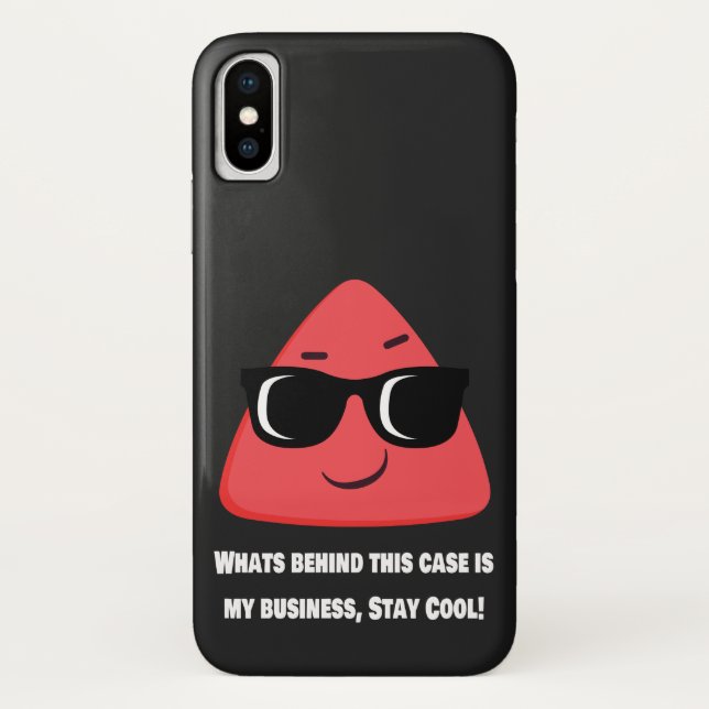 Capa Para iPhone, Case-Mate Mantenha-se Legal, Mate-Mala-Mal, iPhone X (Verso)