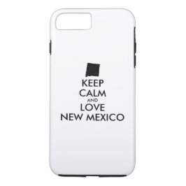 Capa Para iPhone Da Case-Mate MANTER CALMO E AMAR O NOVO MÉXICO personalizável