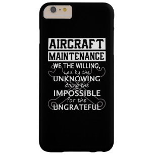 Capa Barely There Para iPhone 6 Plus Manutenção de aviões