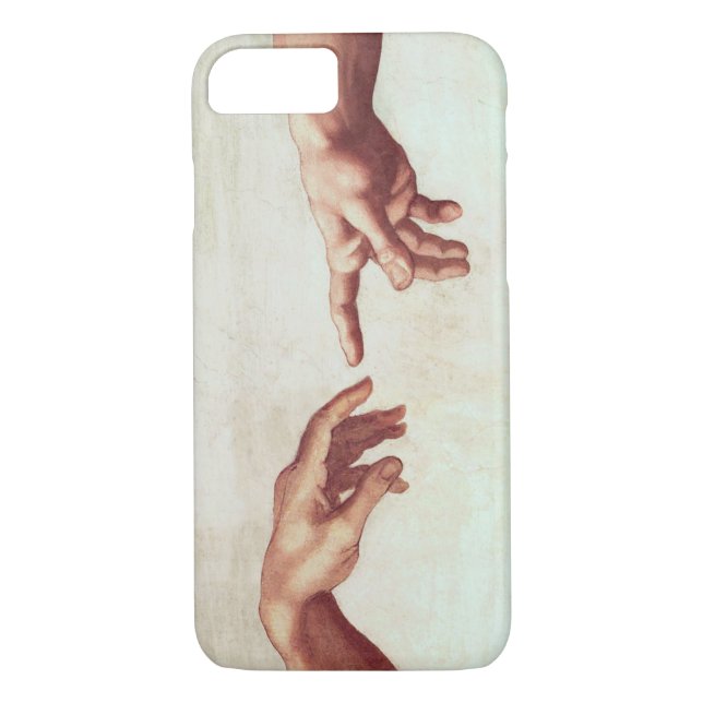 Capa Para iPhone, Case-Mate Mãos de Michelangelo (Verso)