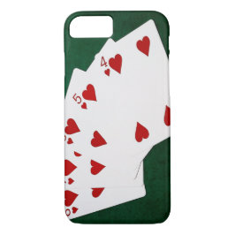 Capa Para iPhone Da Case-Mate Mãos de pôquer - Hetero - Cabeça de Coração