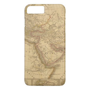 Capa iPhone 8 Plus/7 Plus Mapa antigo