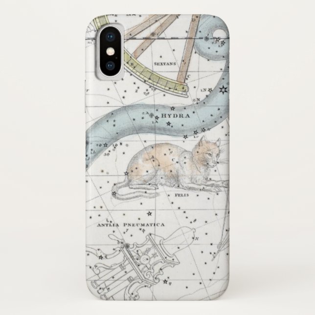 Capa Para iPhone, Case-Mate Mapa da placa XXVI das constelações (Verso)