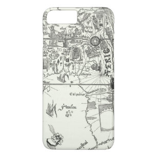 Capa iPhone 8 Plus/7 Plus Mapa de África 1500