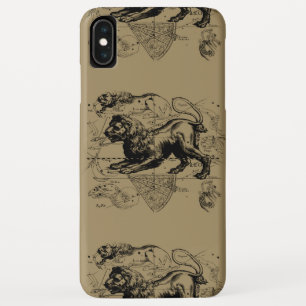 Capa Para iPhone XS Max Mapa de Constelação de Leo Hevelius cerca de 169