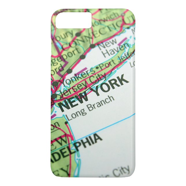 Capa Para iPhone, Case-Mate Mapa de Nova York (Verso)