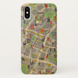 Capa Para iPhone Da Case-Mate Mapa de Oxford, Inglaterra (estradas de ferro<br><div class="desc">" Oxford. Reilways britânico. J.P. Sayer". Mapa pictórico do poster da cidade de Oxford, desde 1949 por J.P. Sayer. O mapa foi publicado por estradas de ferro britânicas para promover o viagem do trilho. As características major marcos, junto com figuras nos trajes de período, ilustrando a história contado de Oxford....</div>
