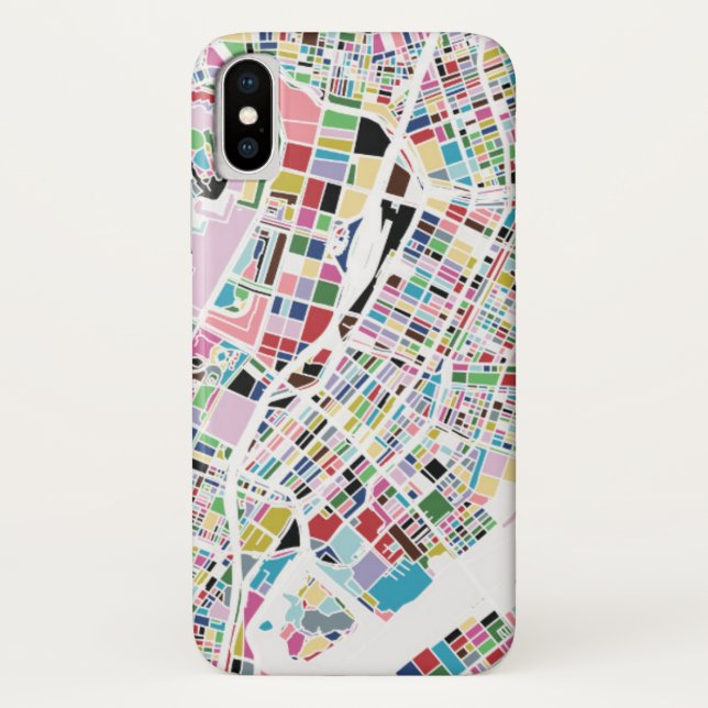 Capa Para iPhone, Case-Mate Mapa de Tokyo Japão (Verso)