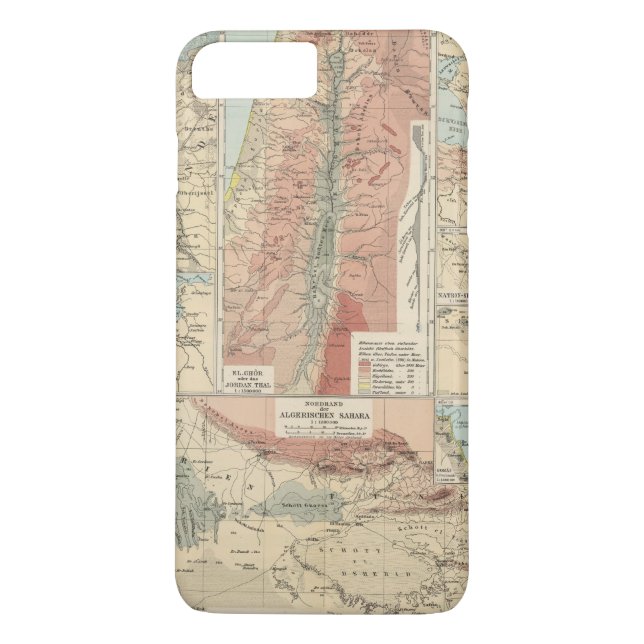 Capa Para iPhone, Case-Mate Mapa do atlas de Tieflander (Verso)