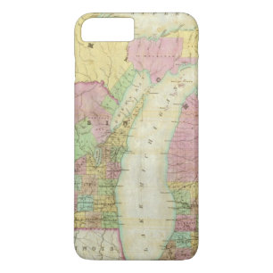 Capa Para iPhone Da Case-Mate Mapa do estado de Michigan