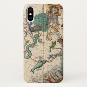 Capa Para iPhone Da Case-Mate Mapa do vintage do pólo sul