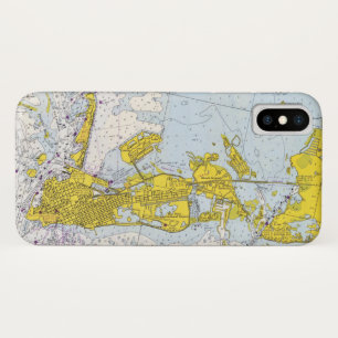 Capa Para iPhone Da Case-Mate Mapa náutico de Key West Florida