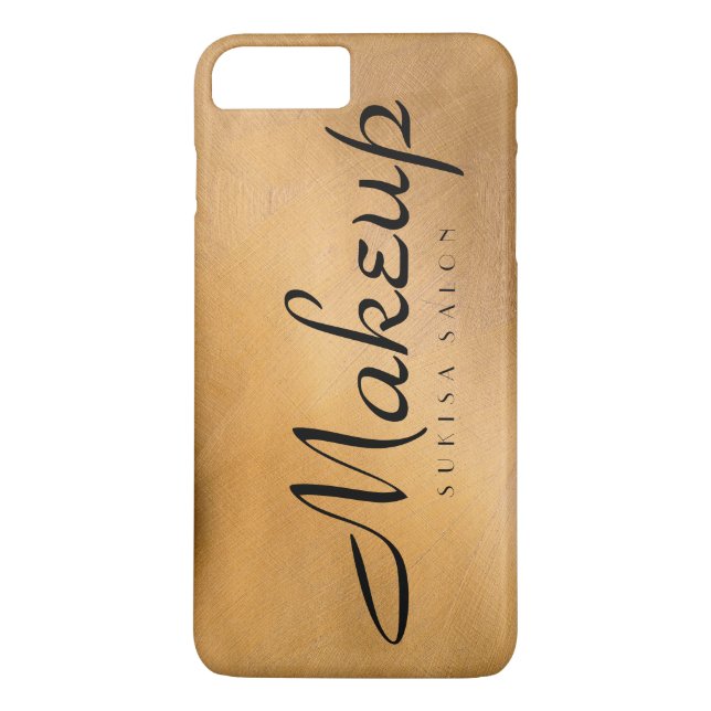 Capa Para iPhone, Case-Mate Maquiagem Cobre Metálico (Verso)