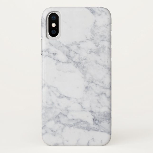 Capa Para iPhone, Case-Mate Marble Branco (Verso)