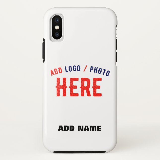 CAPA PARA iPhone, Case-Mate  MARCA VERIFICADA BRANCA PERSONALIZÁVEL MODERNA (Verso)