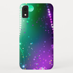 Capa Para iPhone Da Case-Mate Mardi Gras Festivo Purple Background