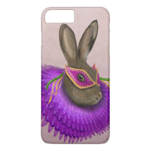 Capa iPhone 8 Plus/7 Plus Mardi Gras Hare 4