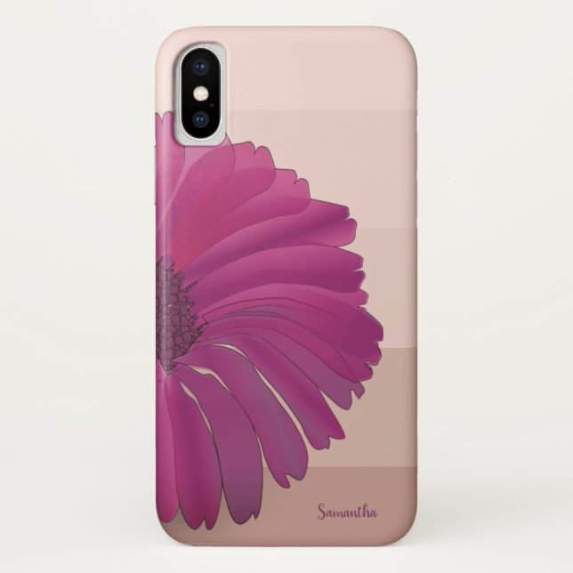 Capa Para iPhone, Case-Mate Margarida Adorável,Flor,Faixa -Personalizada (Verso)