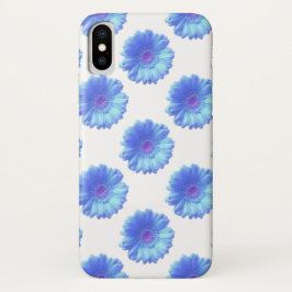 Capa Para iPhone Da Case-Mate Margarida azul-gerbera
