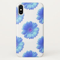 Margarida azul-gerbera