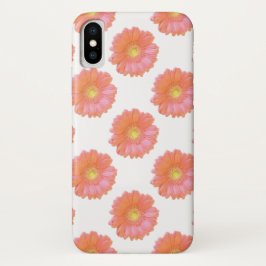 Capa Para iPhone Da Case-Mate Margarida de gerbera laranja