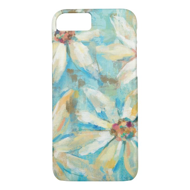 Capa Para iPhone, Case-Mate Margaridas brancas no azul (Verso)