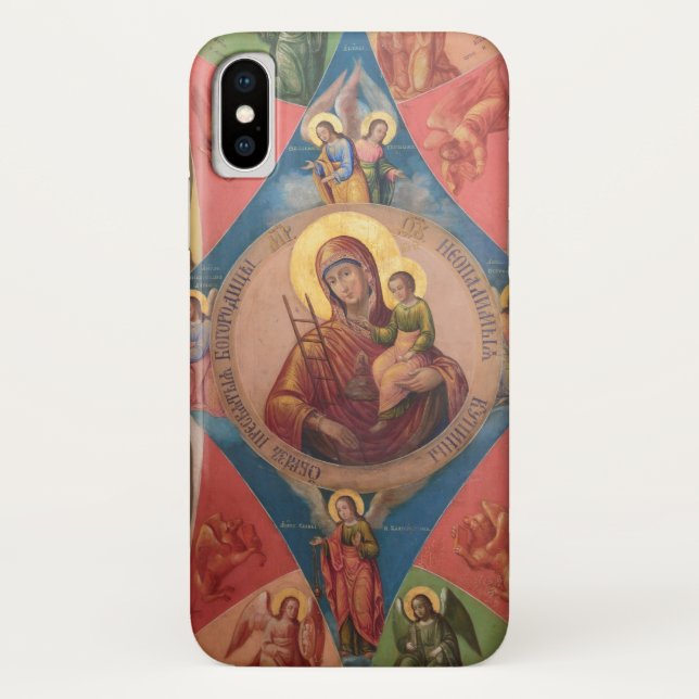 Capa Para iPhone, Case-Mate Maria, Jesus e Anjos (Verso)