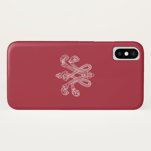 Capa Para iPhone, Case-Mate Marie Antoinette – Monogramm – Royal Monogram (Verso (Horizontal))