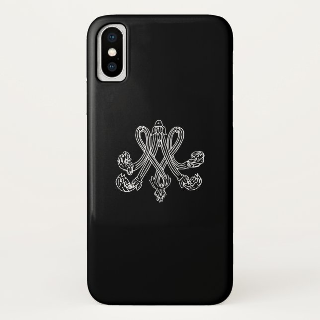 Capa Para iPhone, Case-Mate Marie Antoinette – Monogramm – Royal Monogram (Verso)