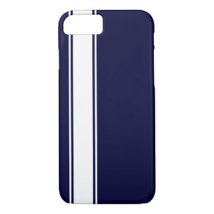 Capa Para iPhone Da Case-Mate Marinho Blu & White Team Jersey Stripe iPhone 7 Ca