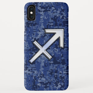 Capa Para iPhone Da Case-Mate Marinho moderno Digital Camo do sinal do zodíaco