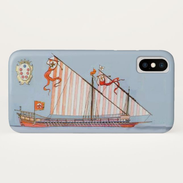 Capa Para iPhone, Case-Mate Marinho Toscânia Medici,Blue NMaritime (Verso (Horizontal))