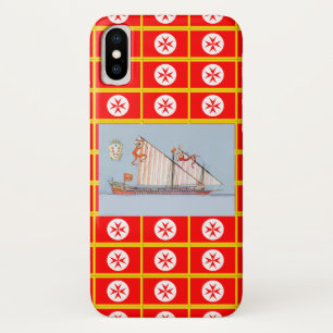 Capa Para iPhone X Marinho Toscany Medici