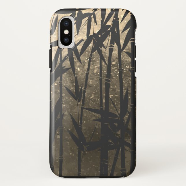 Capa Para iPhone, Case-Mate Mármore Bambu Sépia (Verso)