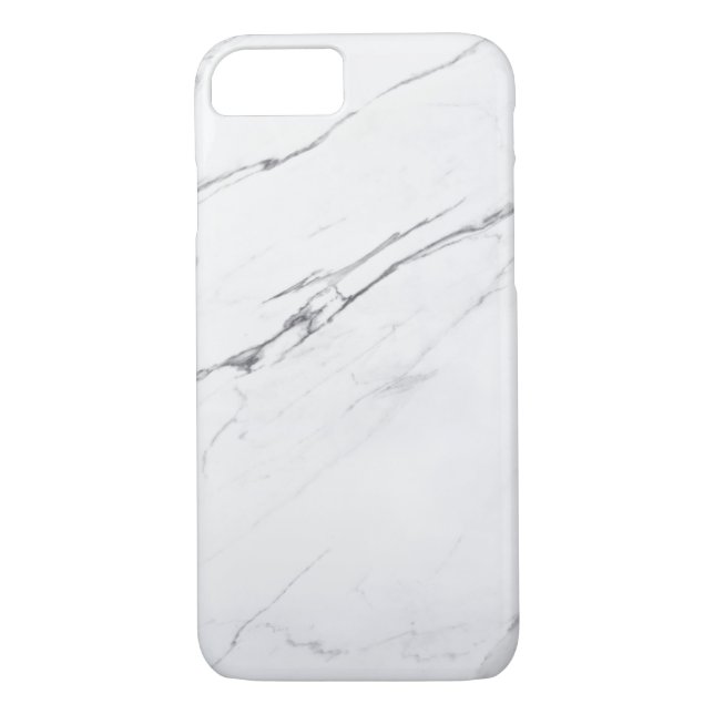 Capa Para iPhone, Case-Mate Mármore branco-chic moderno (Verso)