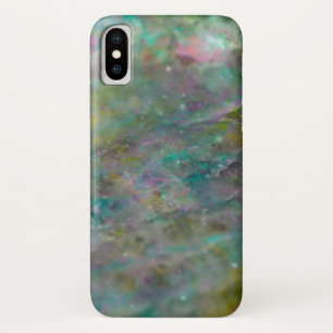 Capa Para iPhone Da Case-Mate Mármore de Rocha de Cristal Multicolorido Arco-íri