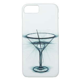 Capa iPhone 8/ 7 Martini Glass Sketch