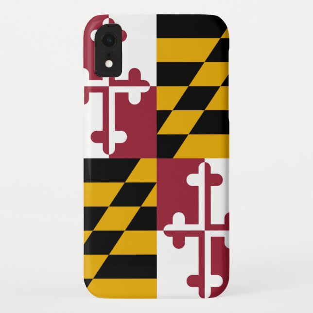 Capa Para iPhone, Case-Mate Maryland Flag (Verso)
