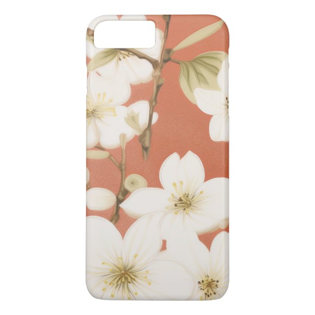 Capa Para iPhone, Case-Mate Máscara Floral" (Verso)