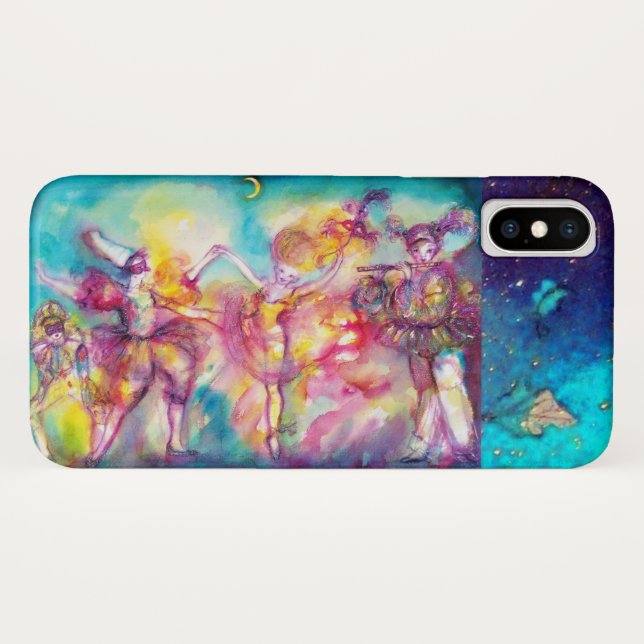 Capa Para iPhone, Case-Mate MASCARADA, Mardi Gras Máscaras, Dança, Música (Verso (Horizontal))