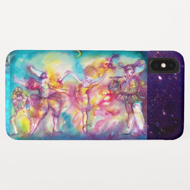 Capa Para iPhone, Case-Mate MASCARADA, Mardi Gras Máscaras, Dança, Música (Verso (Horizontal))