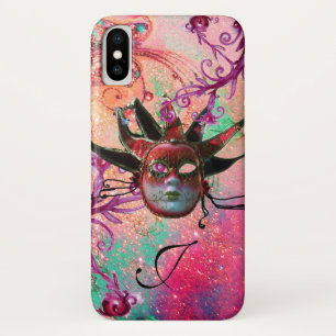 Capa Para iPhone Da Case-Mate MÁSCARO Mascarada cor-de-rosa NEGRO VERMELHO