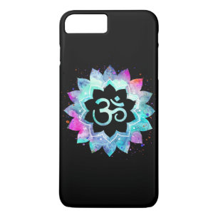 Capa iPhone 8 Plus/7 Plus Massagem OM da ioga de Reiki do curandeiro da