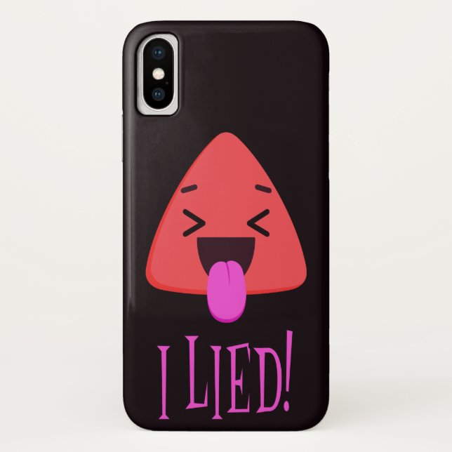 Capa Para iPhone, Case-Mate Mate-Maio Mentiroso Mal iPhone X (Verso)