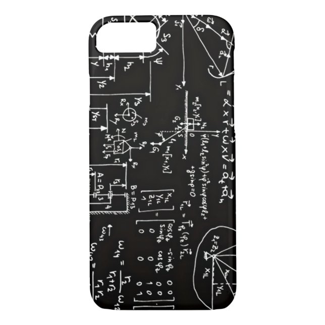 Capa Para iPhone, Case-Mate Matemática Geeky da matemática (Verso)