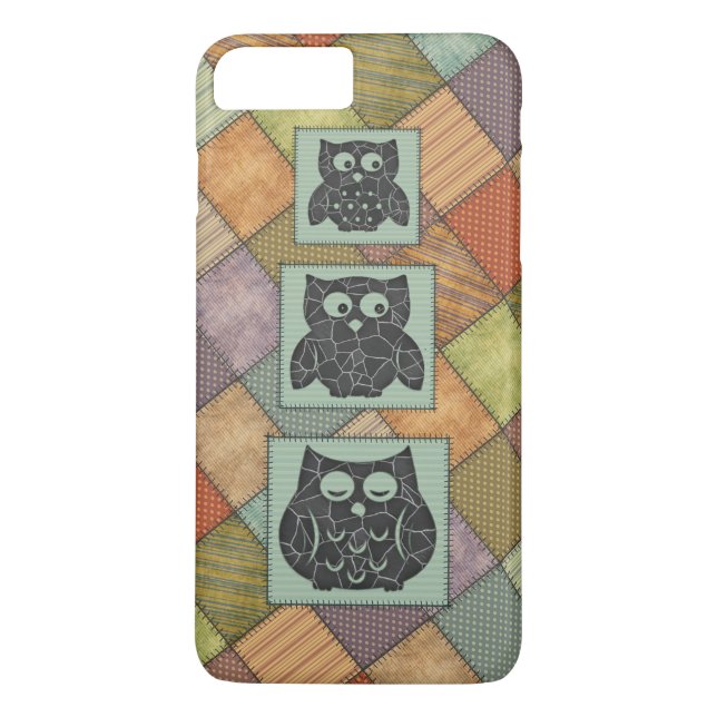 Capa Para iPhone, Case-Mate Matilha elegante de corujas giras (Verso)
