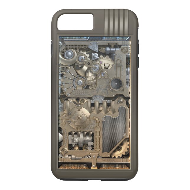 Capa Para iPhone, Case-Mate Mecanismo de Steampunk (Verso)