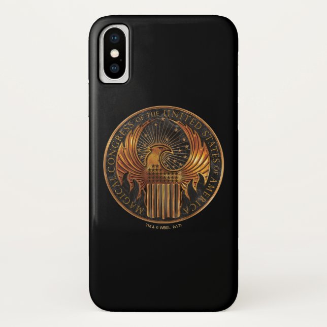 Capa Para iPhone, Case-Mate Medalhão MACUSA™ (Verso)