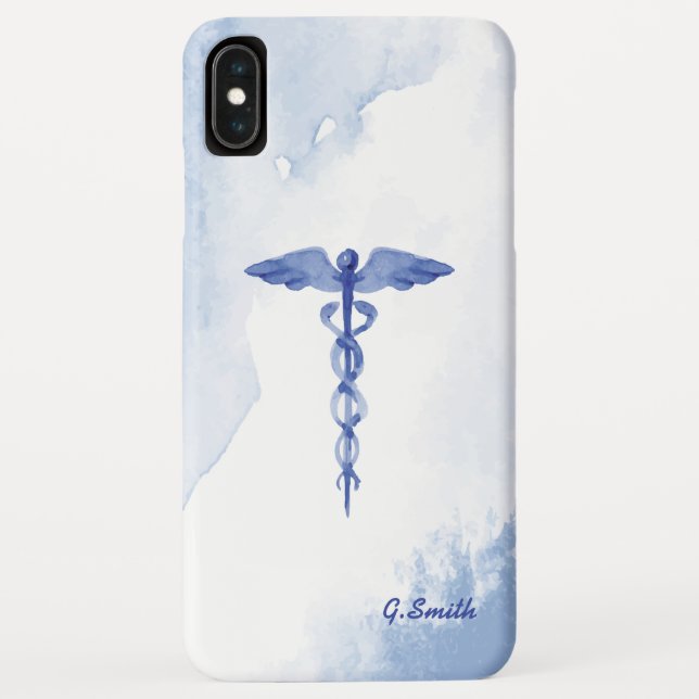 Capa Para iPhone, Case-Mate Médicos e enfermeiros| Estetoscópio médico com aqu (Verso)